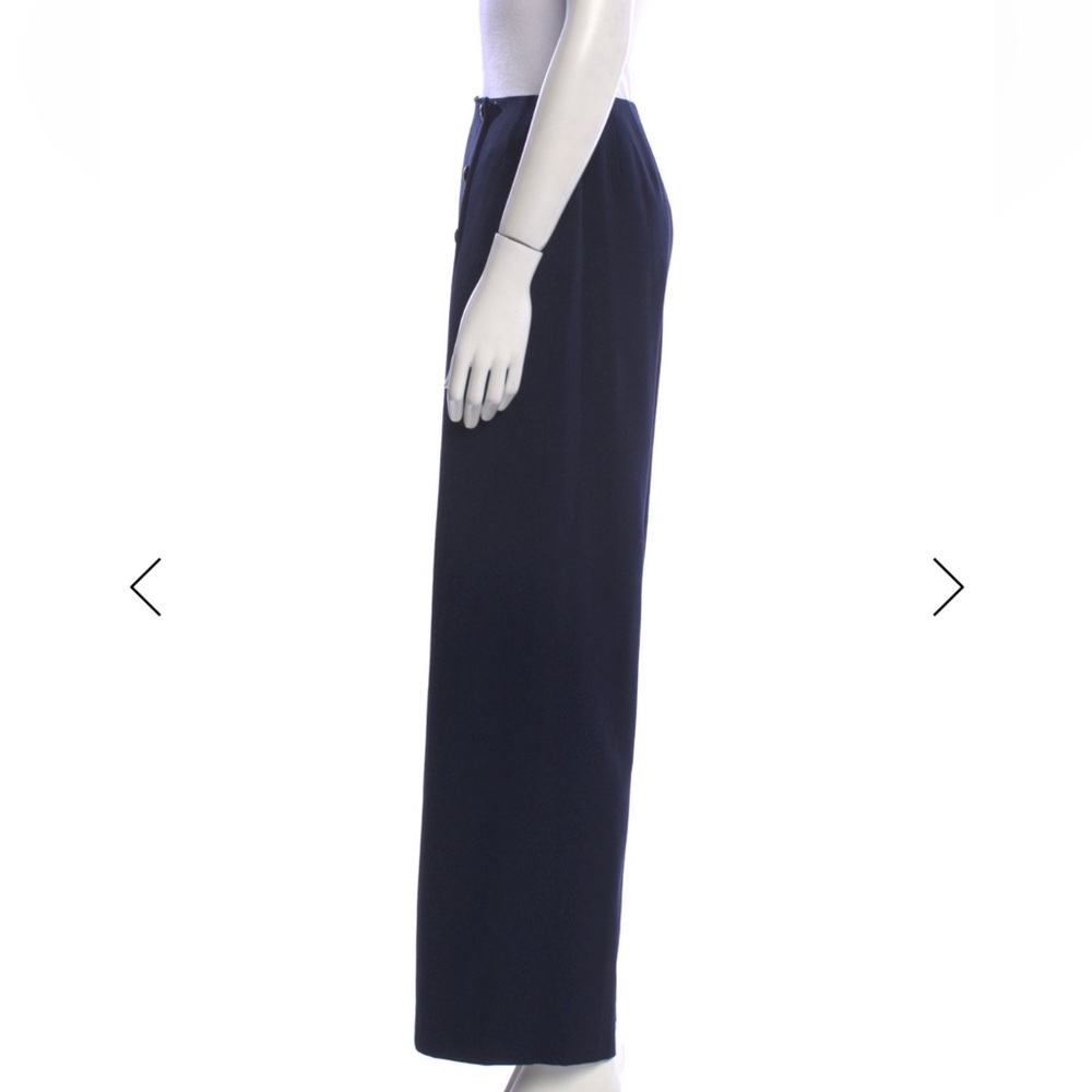 Chanel Vintage Wide Leg Pants Karl Lagerfield Collaboration - Picture 2 of 4